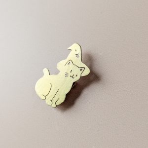 Broche Chat sorcier